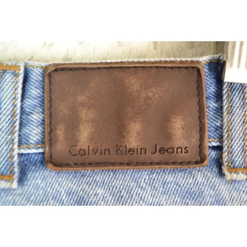 Calvin Klein Jeans Men's 36x30 Easy Fit Double Stone Wash Tapered Jeans